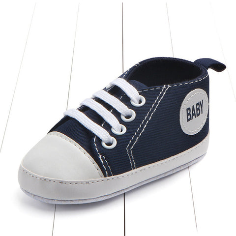Image of Newborn Baby Boys Girls First Walkers Shoes Infant Toddler Soft Sole (Key word for Free Checkout:  Free Baby Shoe)