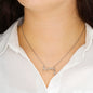 Love Script Necklace