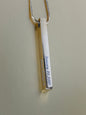 V Bar Necklace